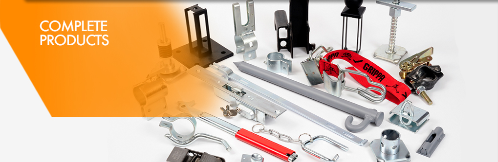 Image of complete products and unique components